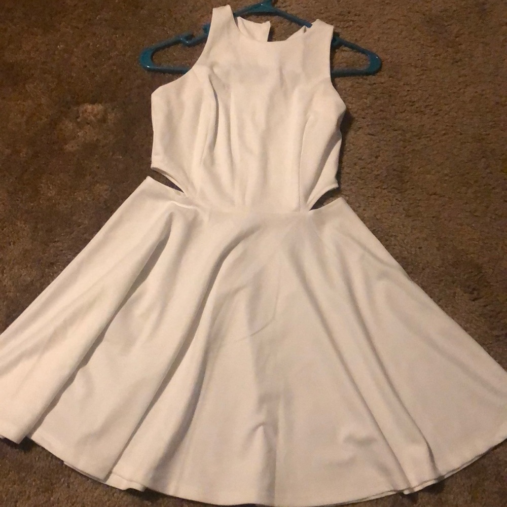 White dress.
